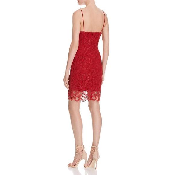 NWT N/Nicholas Lace Sheath Dress, Red *HOST PICK* - Picture 2 of 2